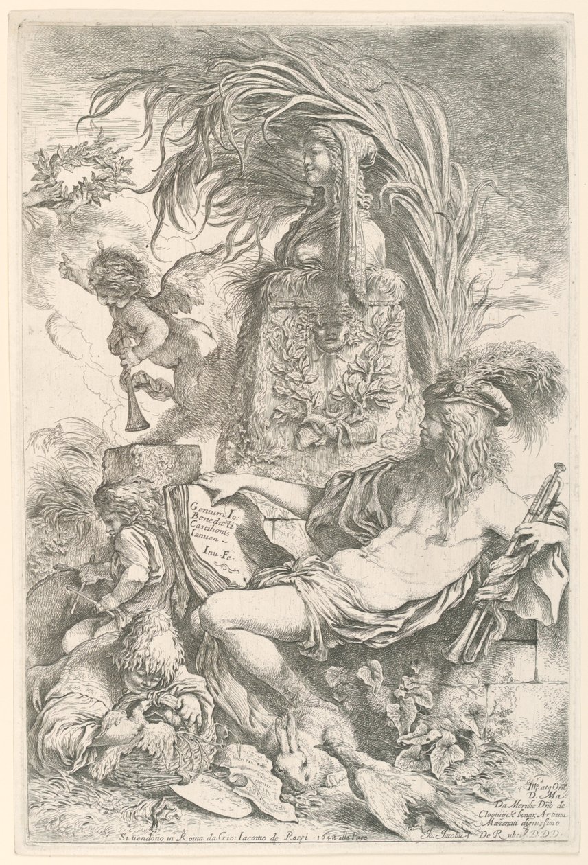 O Gênio do Pintor de Giovanni Benedetto Castiglione