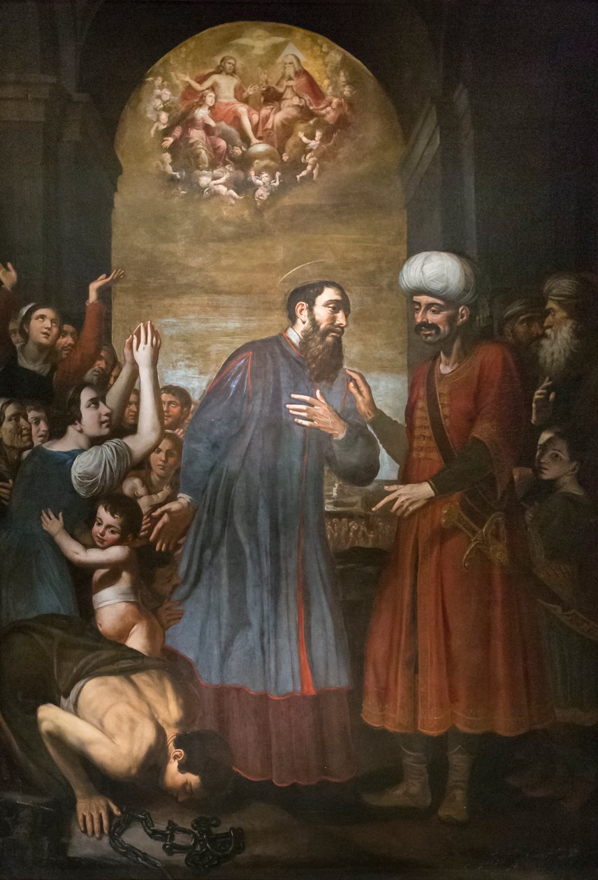 São Paulino liberta o escravo de Giovanni Bernardino Azzolini