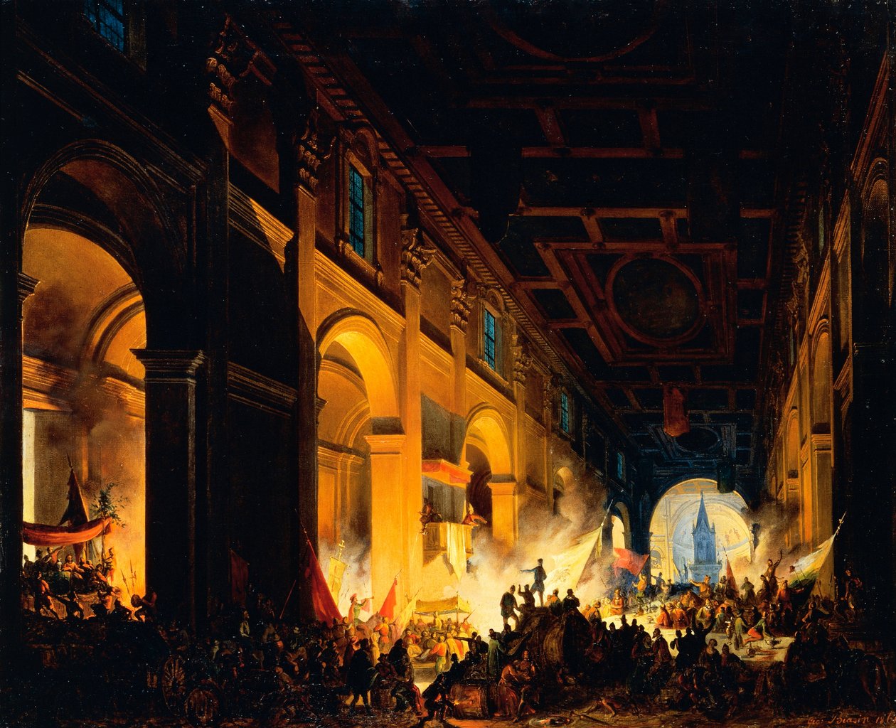 O saco de Roma de Giovanni Biasin