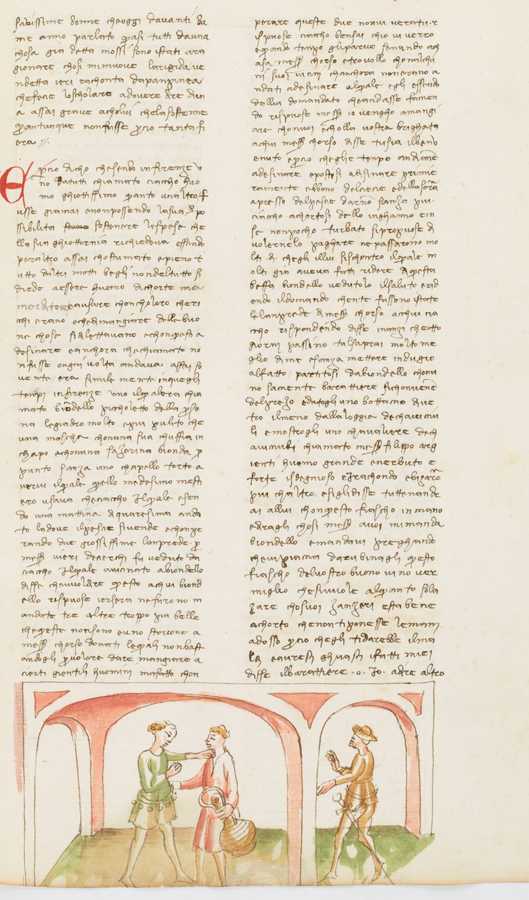 Decameron, Blondel e Cochonneau - A vingança de Ciacco , Nono dia, conto 8. de Giovanni Boccaccio