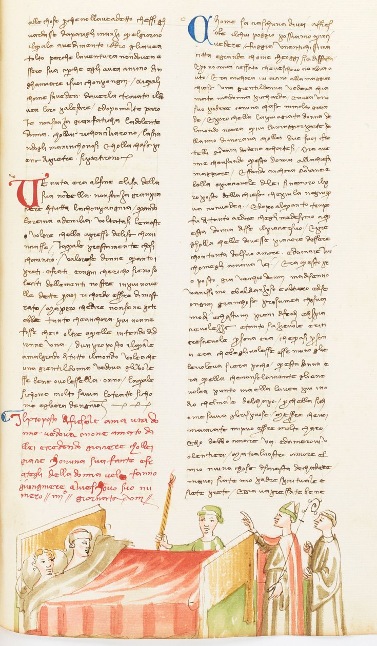 Décaméron, La nuit tous les chats sont gris; Prévôt de Fiesole tancé par son évêque, Huitième journée, nouvelle 4. de Giovanni Boccaccio