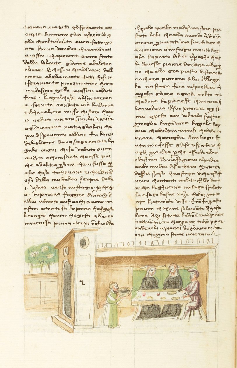 Decameron, O Falcão - Giovanna hóspede de Federigo Alberighi, Quinto dia, conto 9 de Giovanni Boccaccio