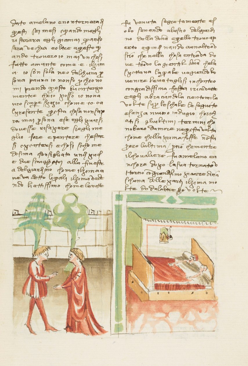 Decameron, O jogo do amor e do acaso - Catella trai o marido - Catella enganada por Ricciardo, Terceiro dia, conto 6. de Giovanni Boccaccio