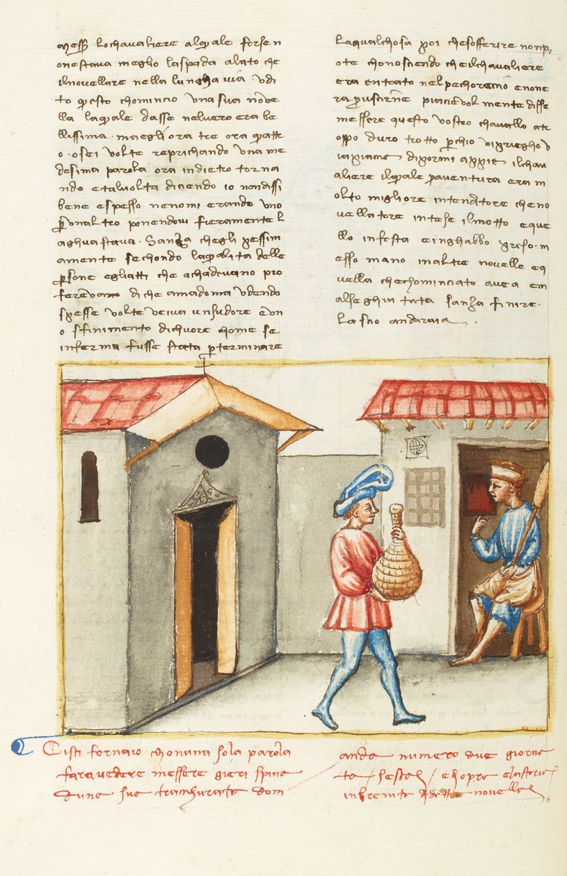 Décaméron, O objetivo é compreender Cisti e o servidor de Geri Spina, 6ª jornada, nova 2. de Giovanni Boccaccio
