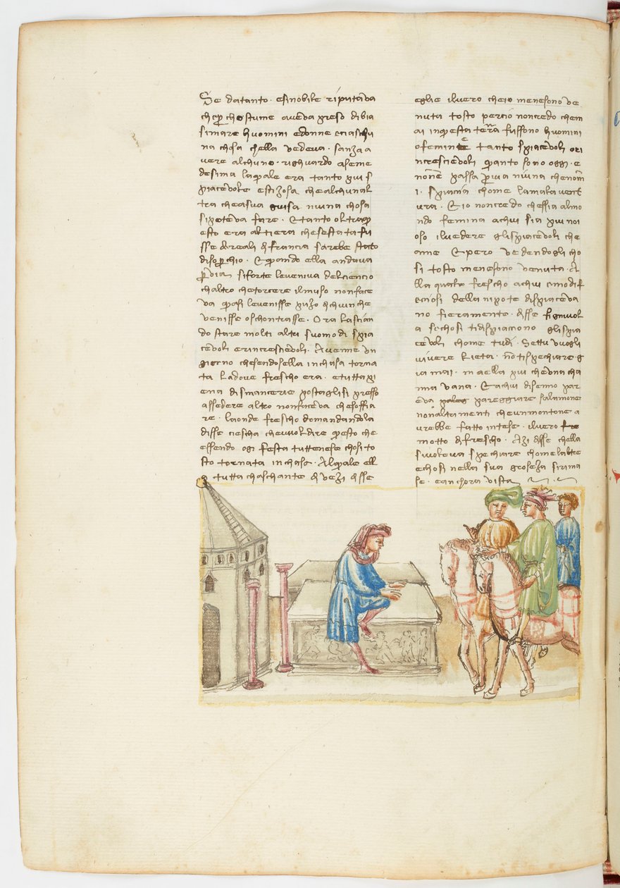 Decameron, A horrível aventura de Mestre Simão - Guido Cavalcanti no cemitério, Sexto dia, conto 9. de Giovanni Boccaccio