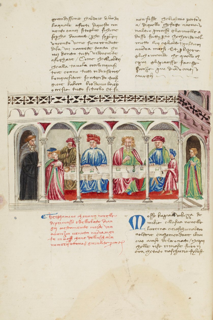 Decameron, A eminente dignidade dos pobres - Hugues Primat et abbé de Cluny, Primeiro dia, conto 7 de Giovanni Boccaccio