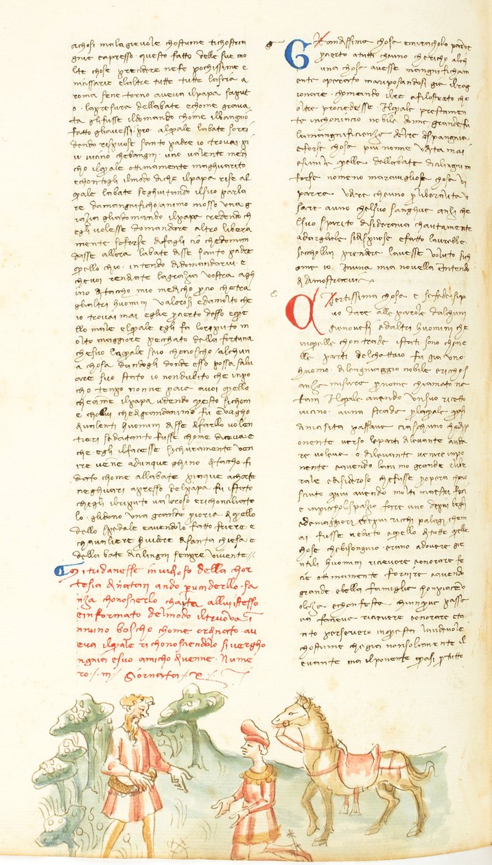 Decameron, Natan, o Sábio - Mitridanes a pedir perdão, Décimo dia, conto 3 de Giovanni Boccaccio