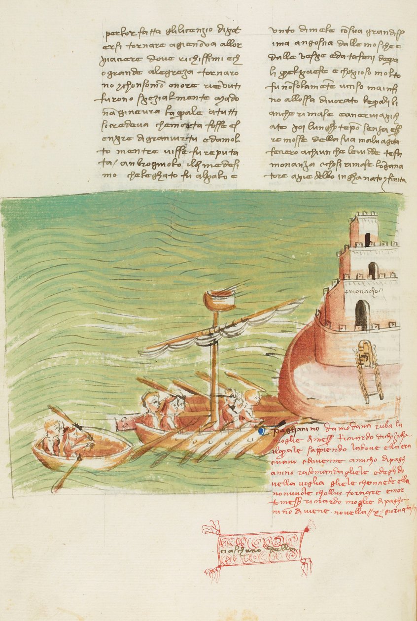 Decameron, Não forces o teu talento - Rapto de Bartolomea Gualandi , Segundo dia, conto 10. de Giovanni Boccaccio