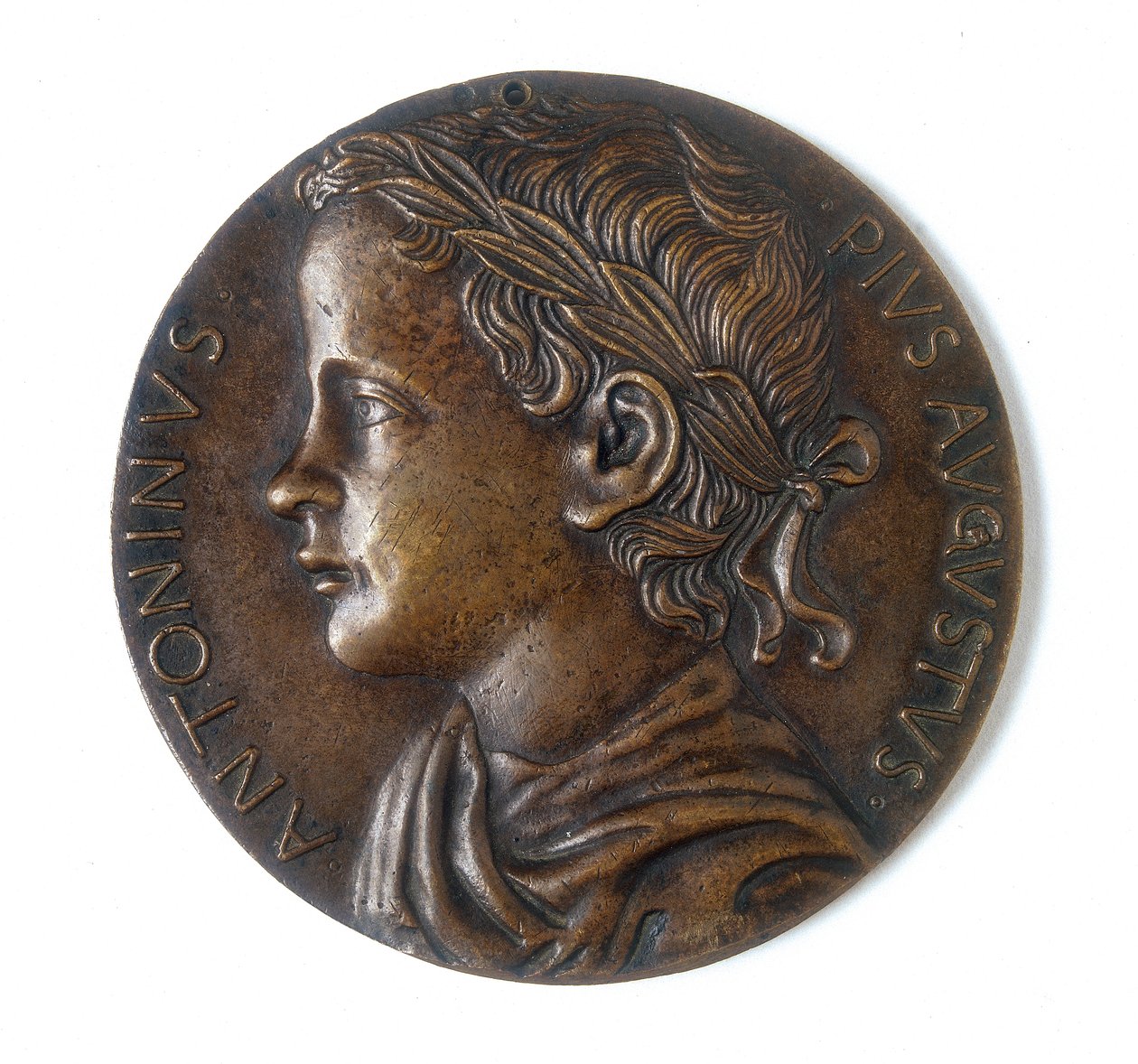 Medalha que representa Antonino Pio: recto de Giovanni Boldù