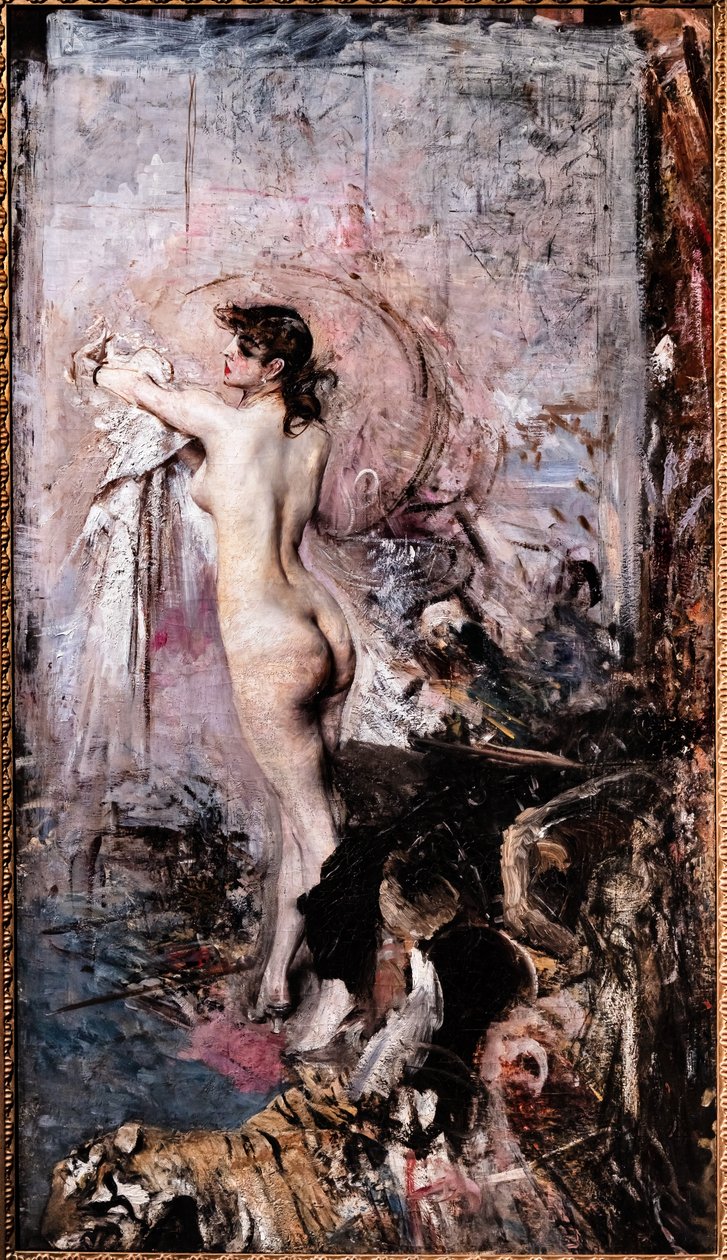 Depois do banho de Giovanni Boldini