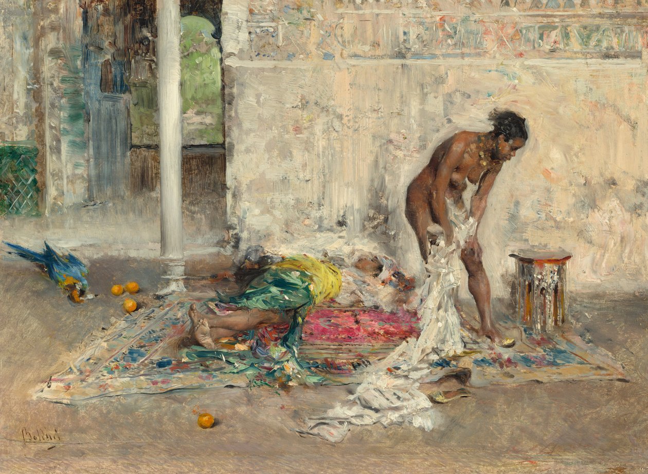 Depois do banho de Giovanni Boldini