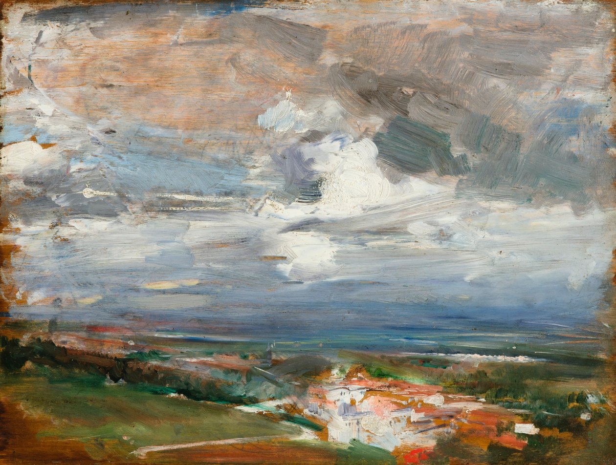 Boldini - PINK LANDSCAPE de Giovanni Boldini