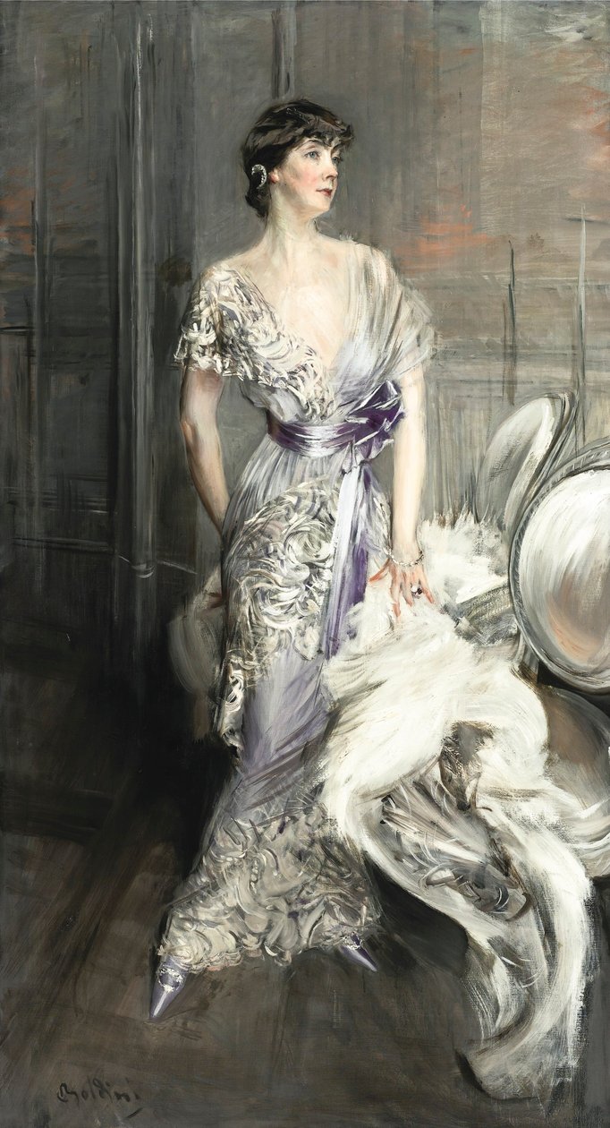 Boldini - RETRATO DE CELIA TOBIN CLARK de Giovanni Boldini