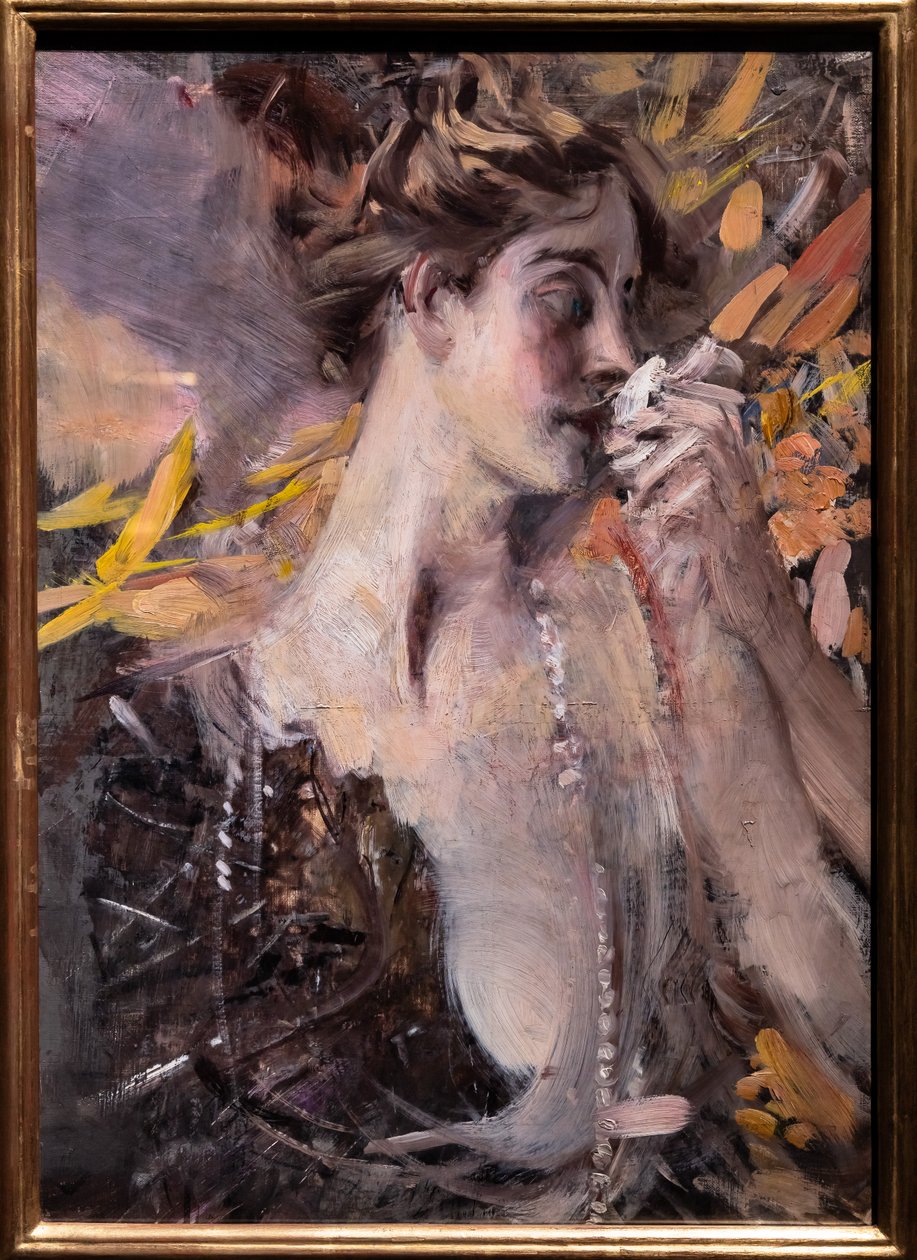 Mulher que chora de Giovanni Boldini