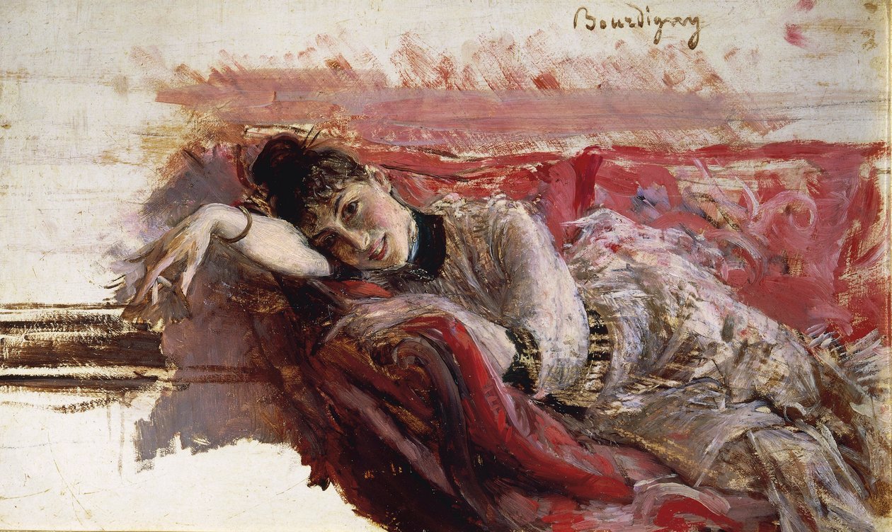 Itália, Florença, Retrato de Alaide Banti de Giovanni Boldini