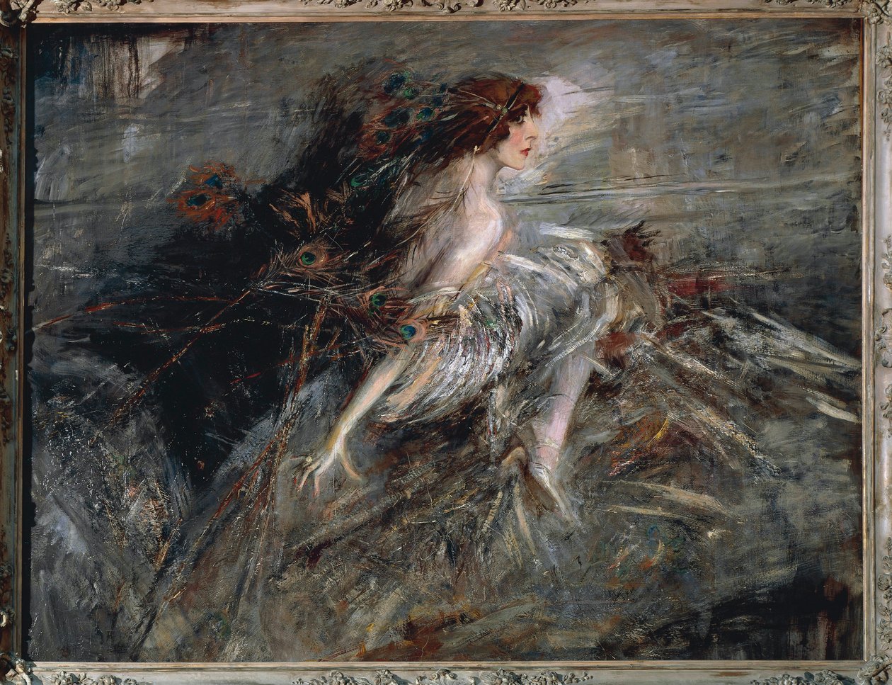 Itália, Roma, Retrato de Marchesa Luisa Casati de Giovanni Boldini