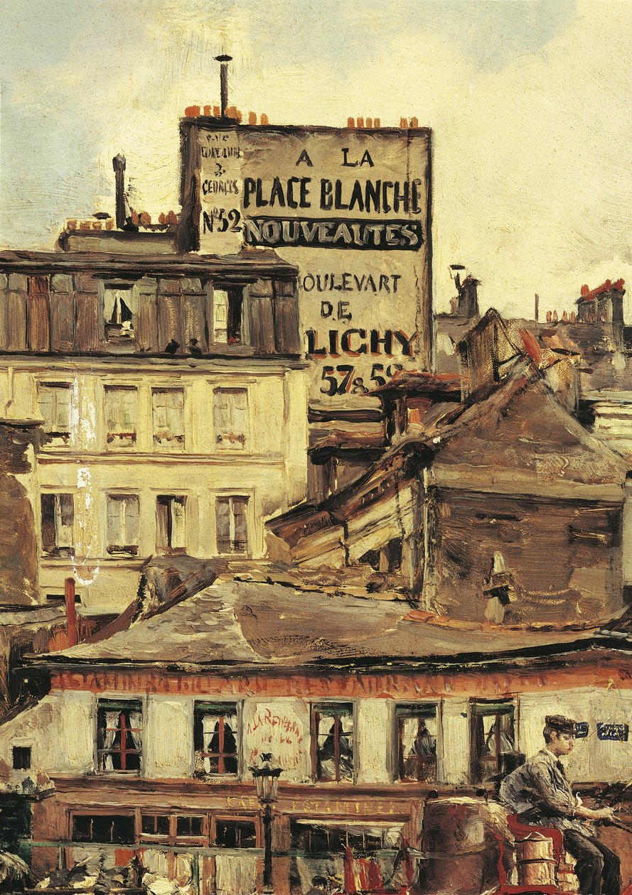 Itália, Vista da Praça Clichy em Paris de Giovanni Boldini