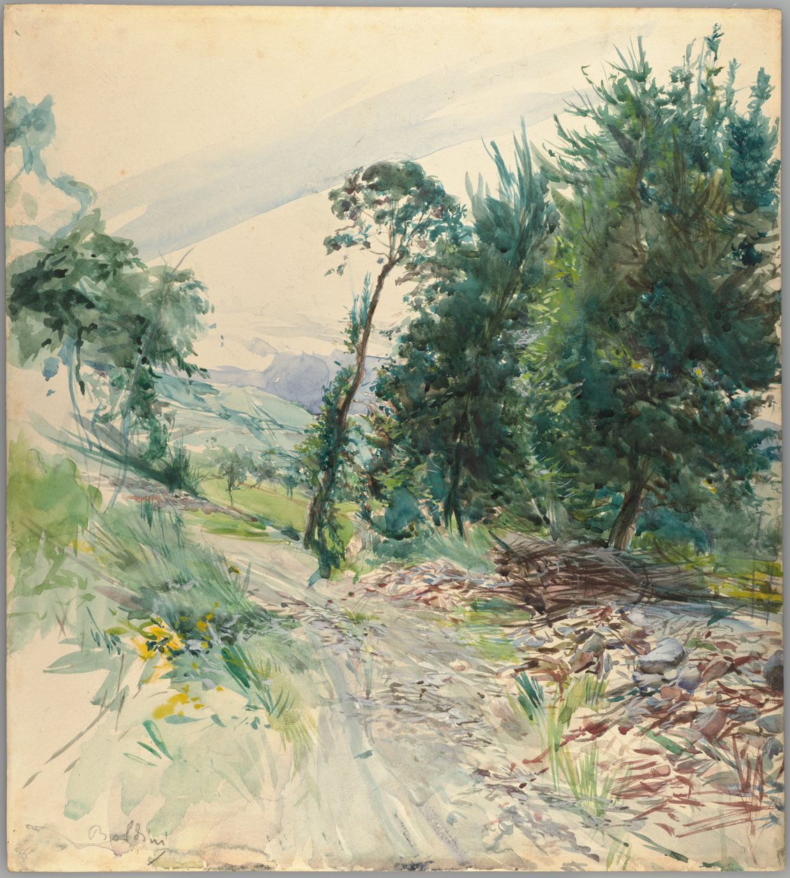 A estrada de Giovanni Boldini
