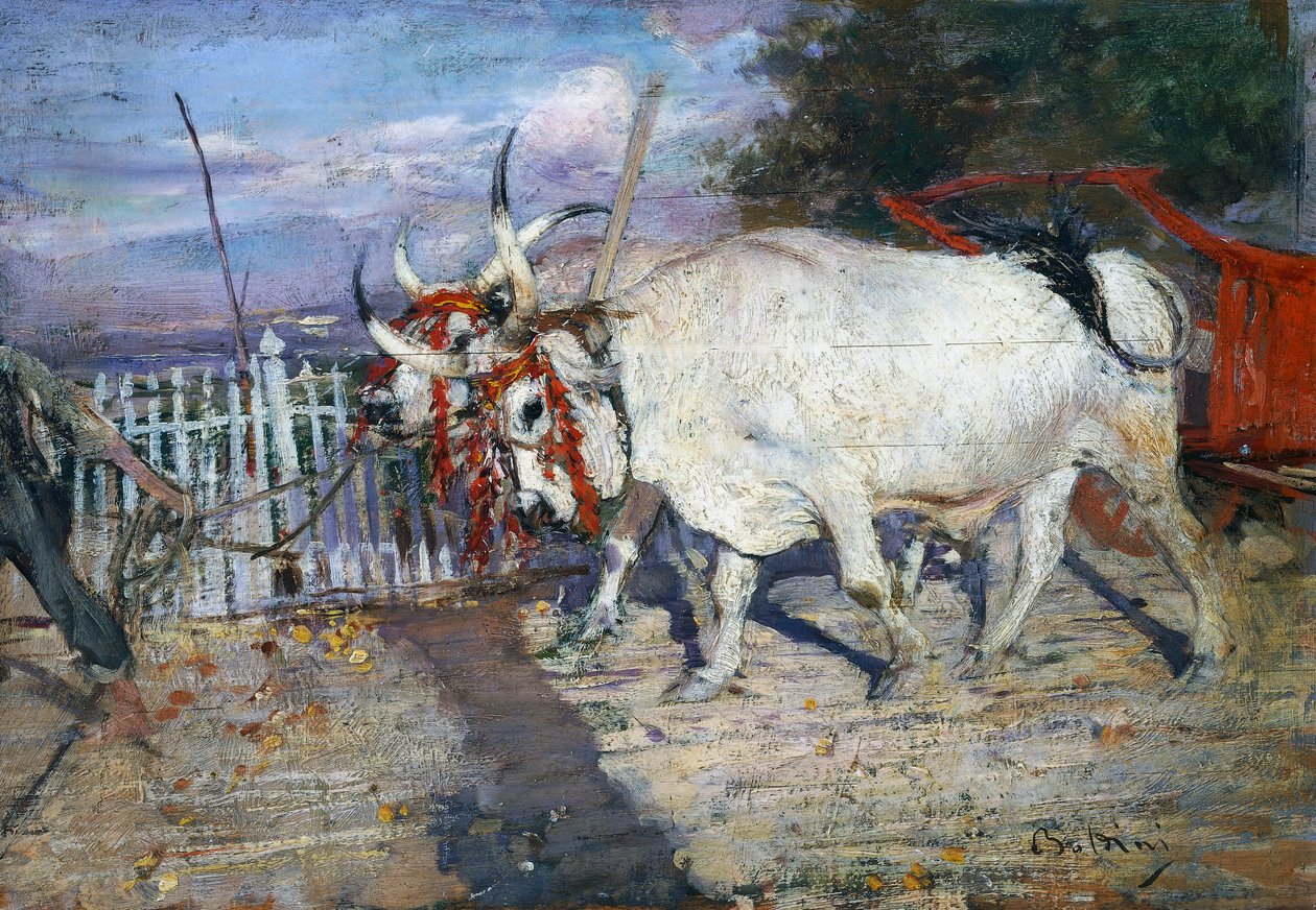 Carrinho de boi de Giovanni Boldini