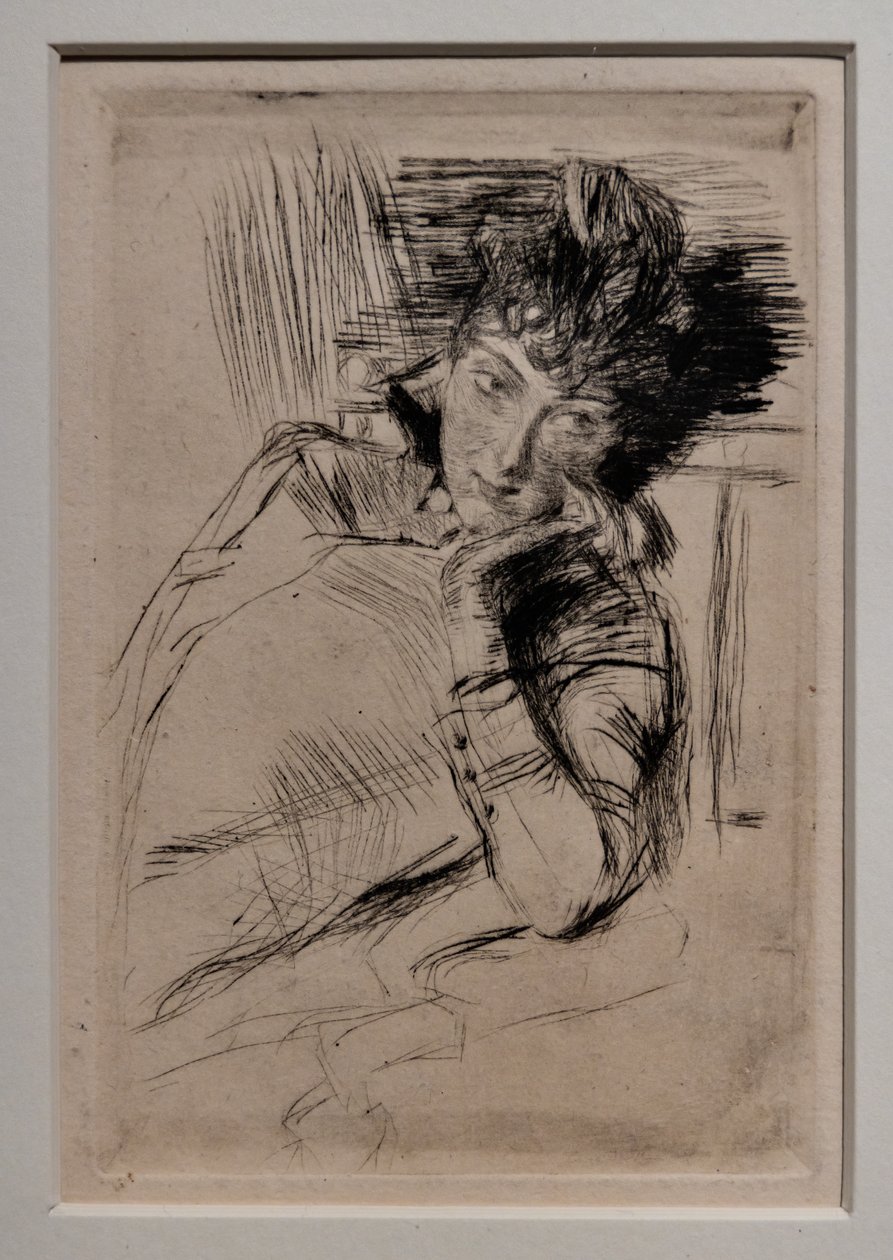 Mulher Pensiva de Giovanni Boldini
