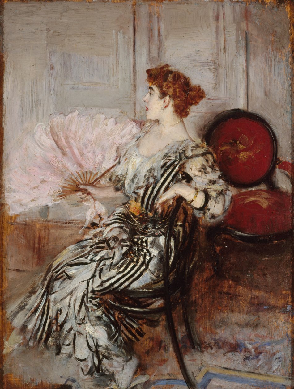 Retrato de Madame Torri, dançarina da Ópera, c. 1900. de Giovanni Boldini