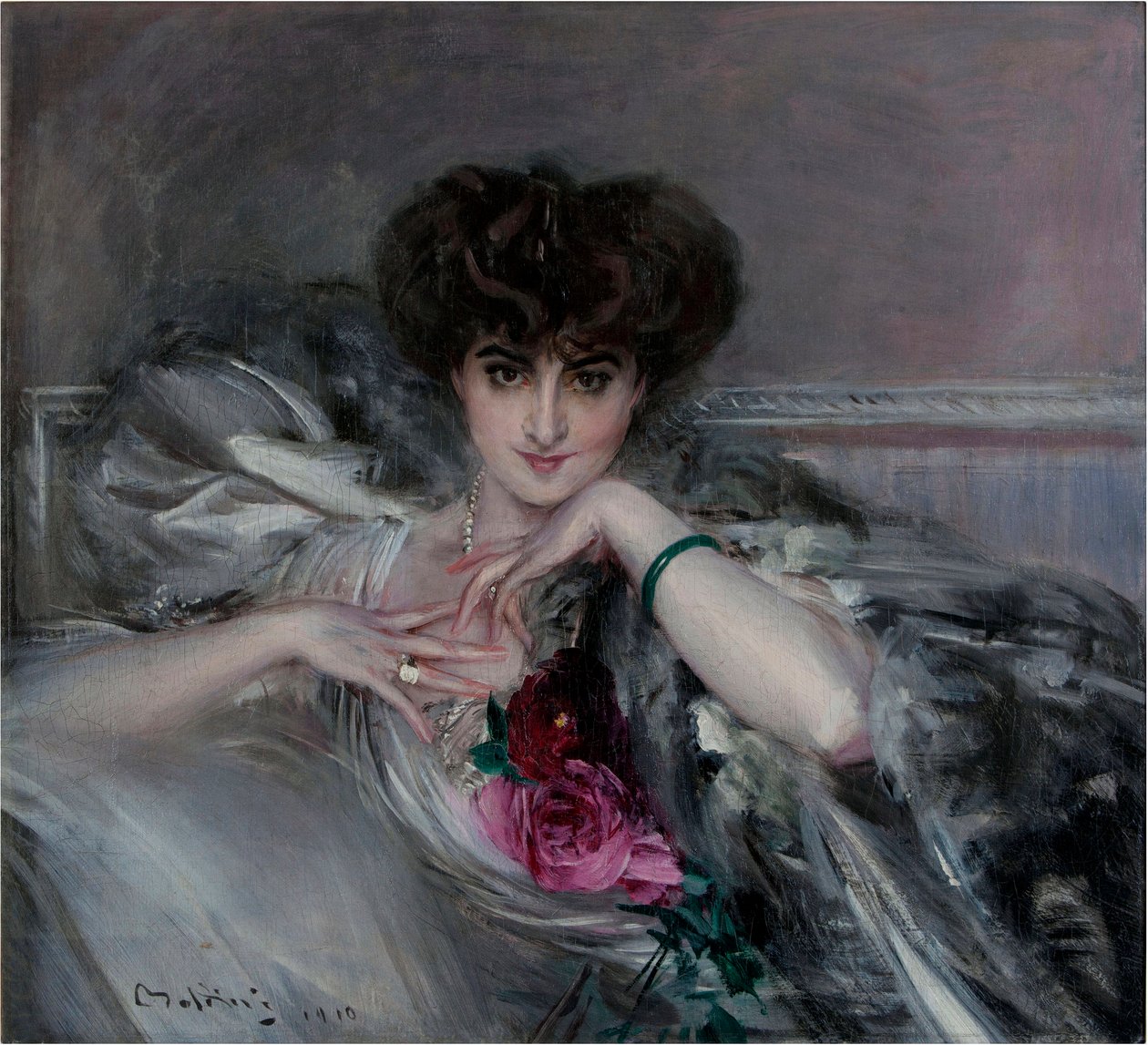 "Portrait de la princesse Catherine Radziwill (1858-1941)" (Princesa Catherine Radziwill) Peinture de Giovanni Boldini (1842-1931) de Giovanni Boldini