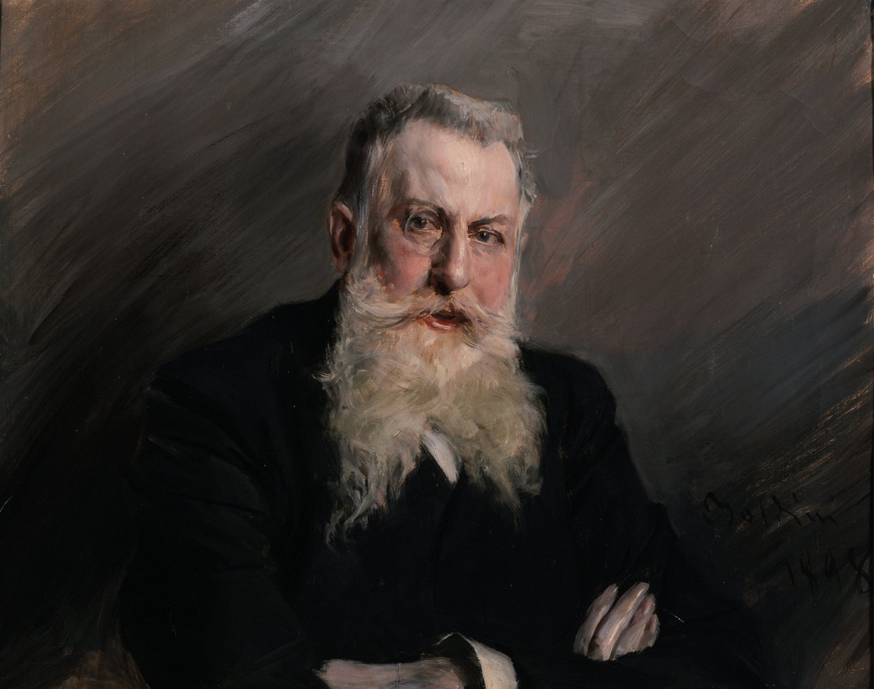 Retrato de Antonio Starabba, Marchese di Rudinì 1839-1908 , 1898. de Giovanni Boldini