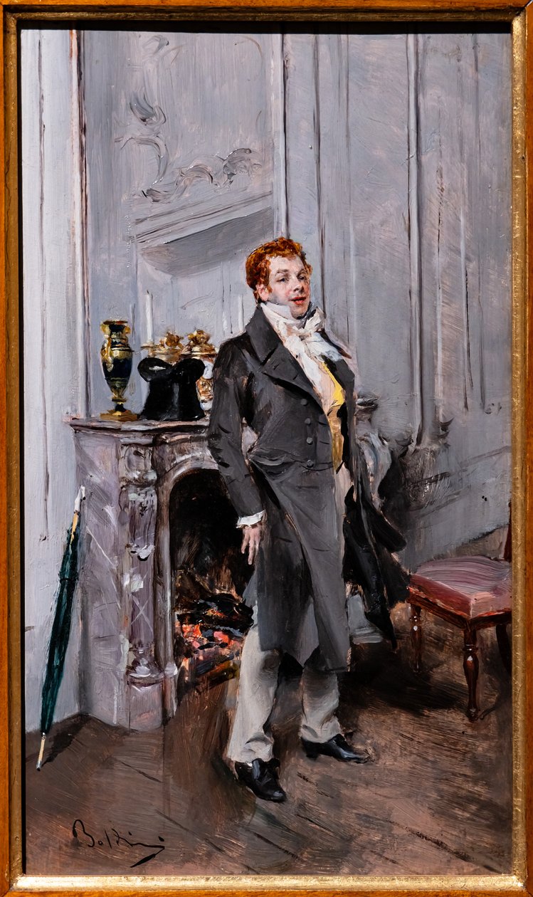 Retrato de Coquelin Ainé de Giovanni Boldini