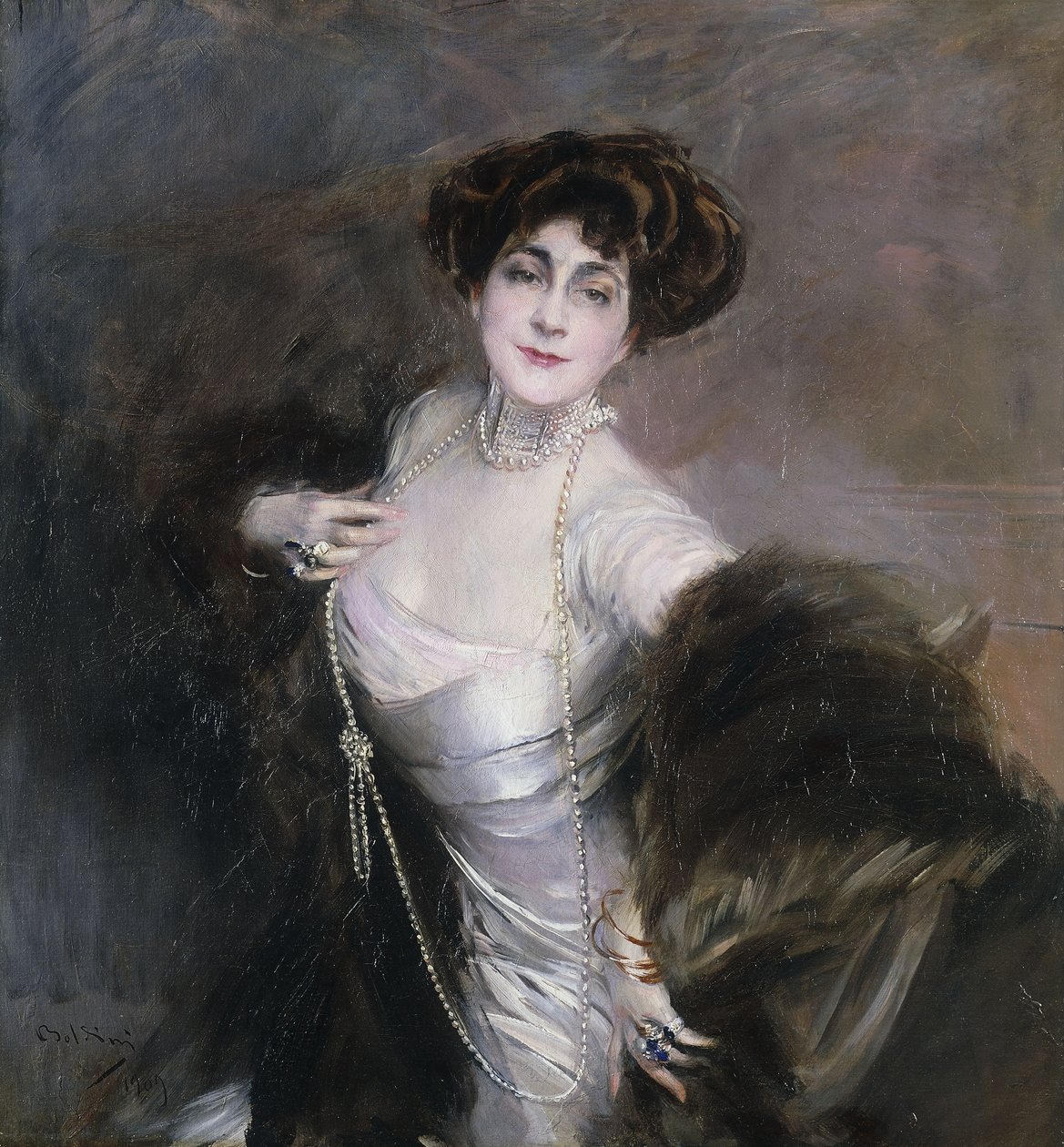 Retrato de Diaz Albertini, 1909 de Giovanni Boldini