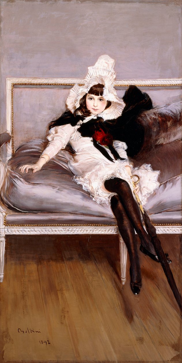 Retrato de Giovinetta Errazuriz, 1892 de Giovanni Boldini