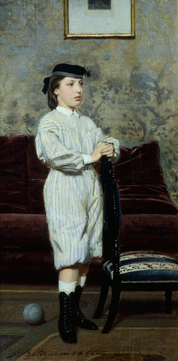 Retrato de Leonetto Banti de Giovanni Boldini (1842-1931) de Giovanni Boldini