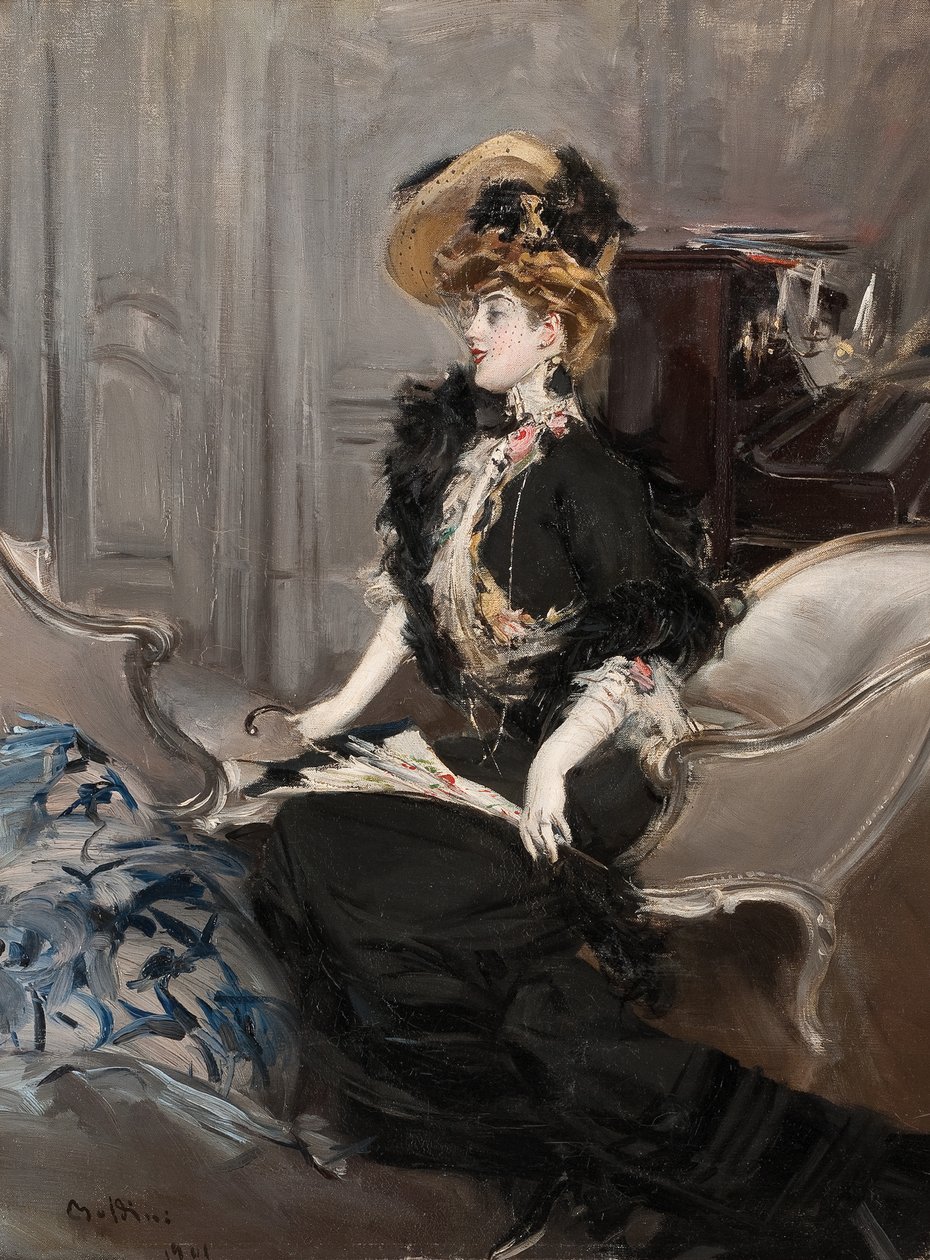 Retrato da Sra. RL, 1901. de Giovanni Boldini