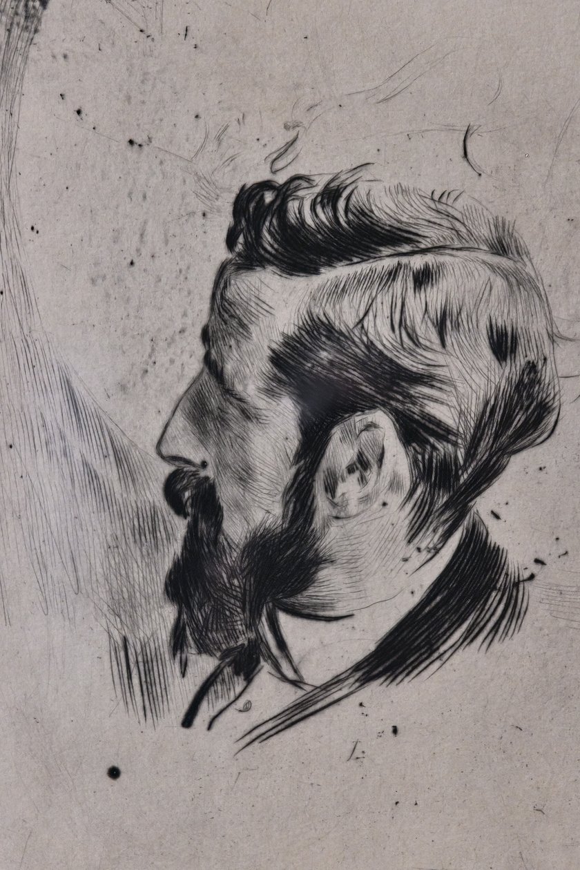 Retrato de Paul Helleu de Giovanni Boldini