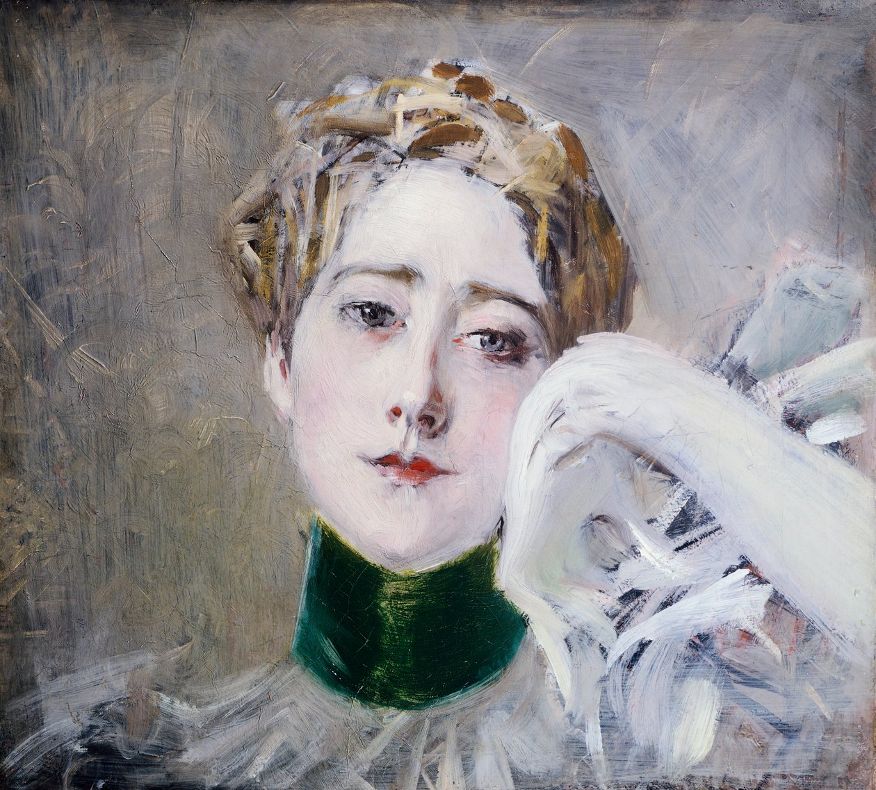 Retrato da Princesa de Isenburg Birstein de Giovanni Boldini