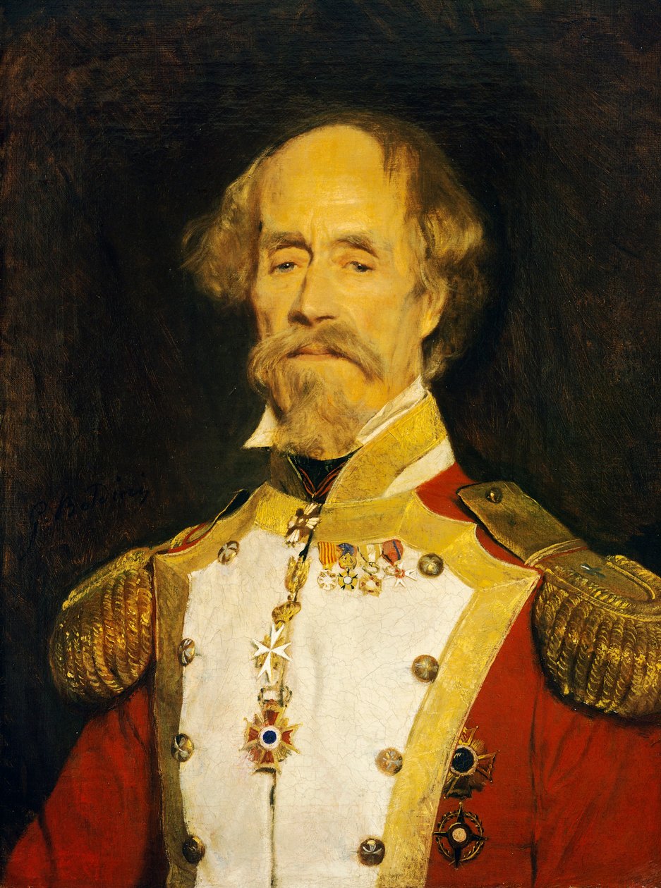 Retrato do general espanhol, de Giovanni Boldini (1842-1931), óleo sobre tela, 62x48 cm de Giovanni Boldini