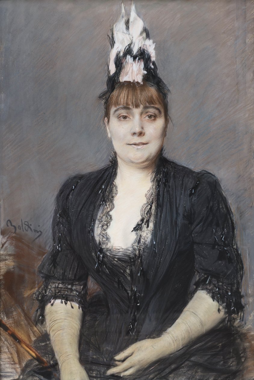 Retrato de uma senhora de Giovanni Boldini