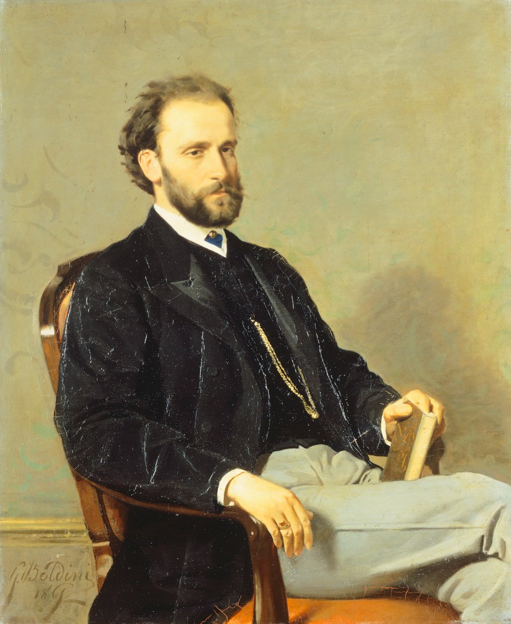 Retrato do advogado Claudio Comotto de Giovanni Boldini