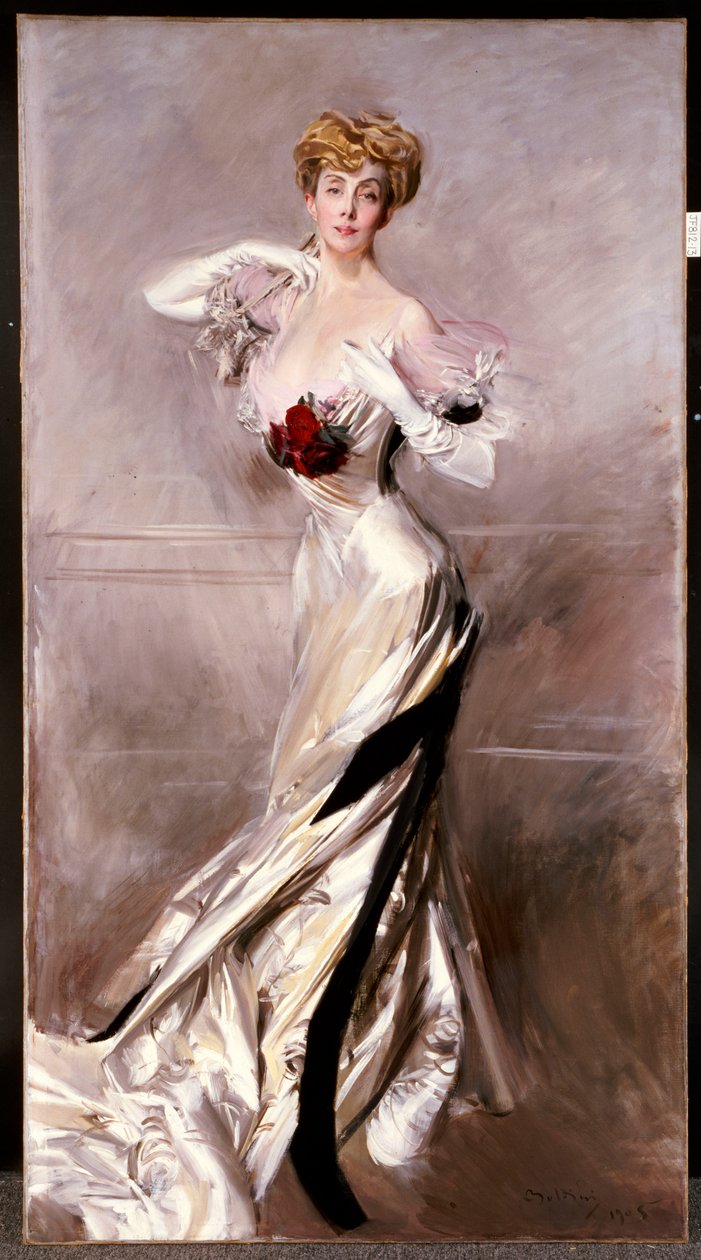 Retrato da Condessa Zichy, 1905 de Giovanni Boldini