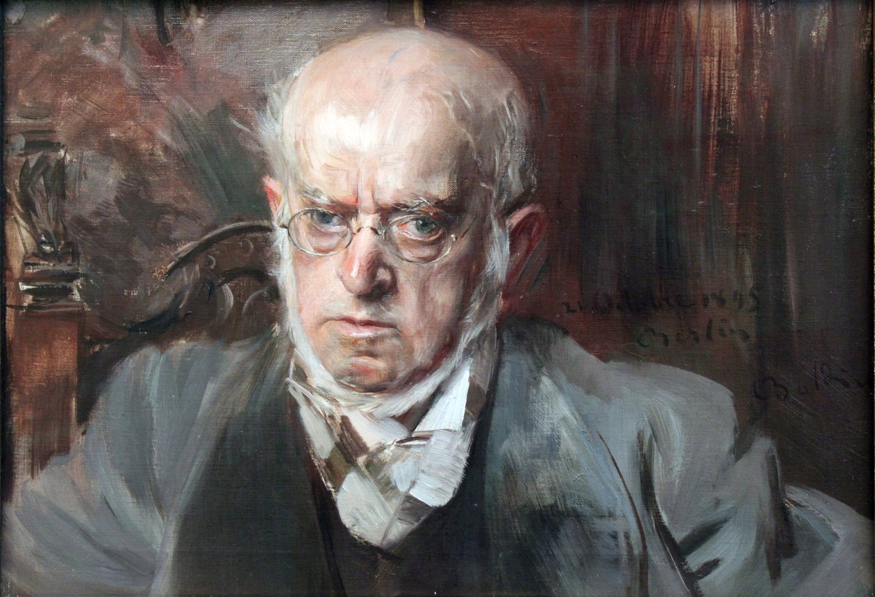 "Retrato do Pintor Adolph von Menzel (1815-1905)". Peinture de Giovanni Boldini (1842-1931) 1895 Staatliche Museen, Berlim de Giovanni Boldini