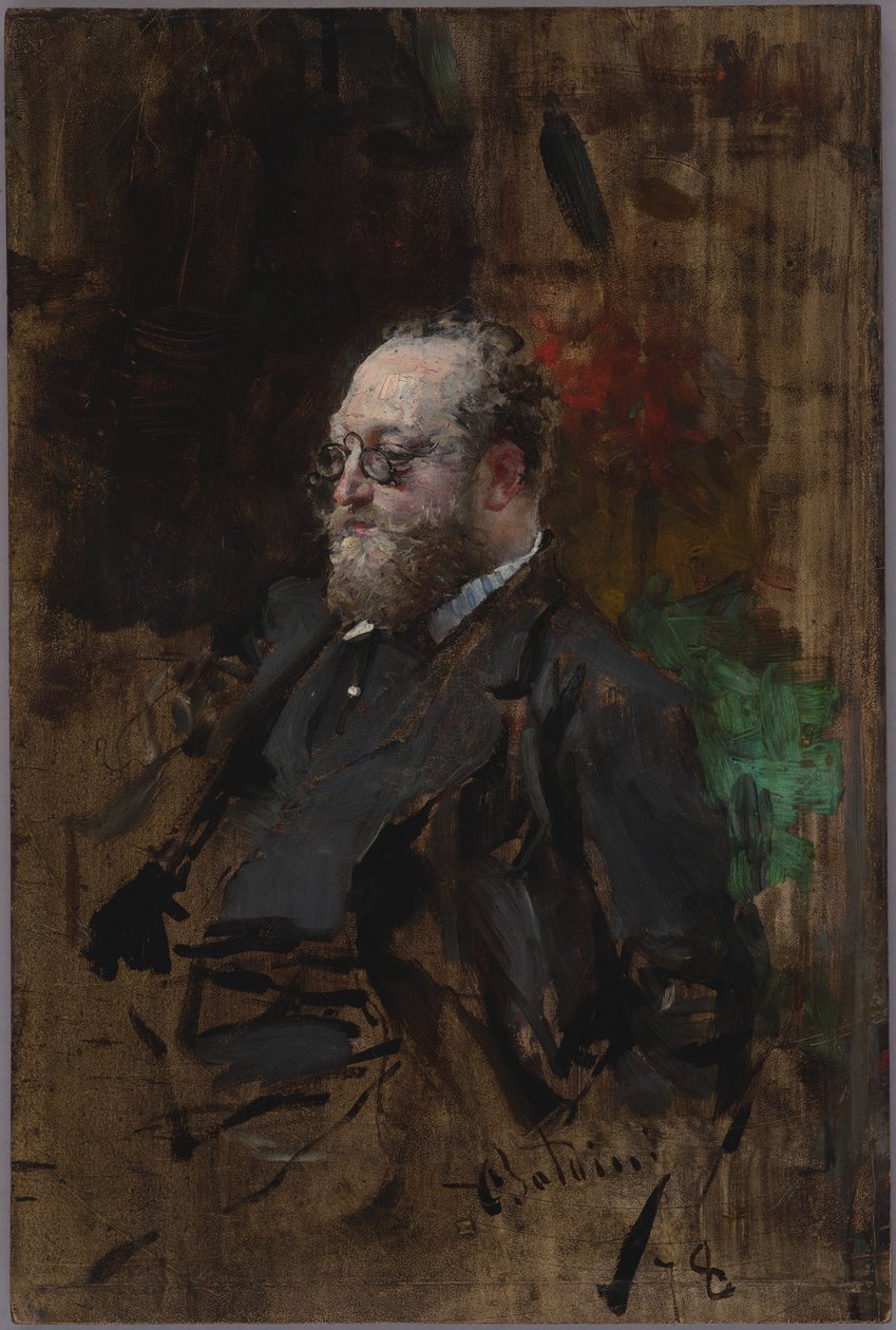 Retrato de Ferdynand Bryndza (1837-1891) de Giovanni Boldini