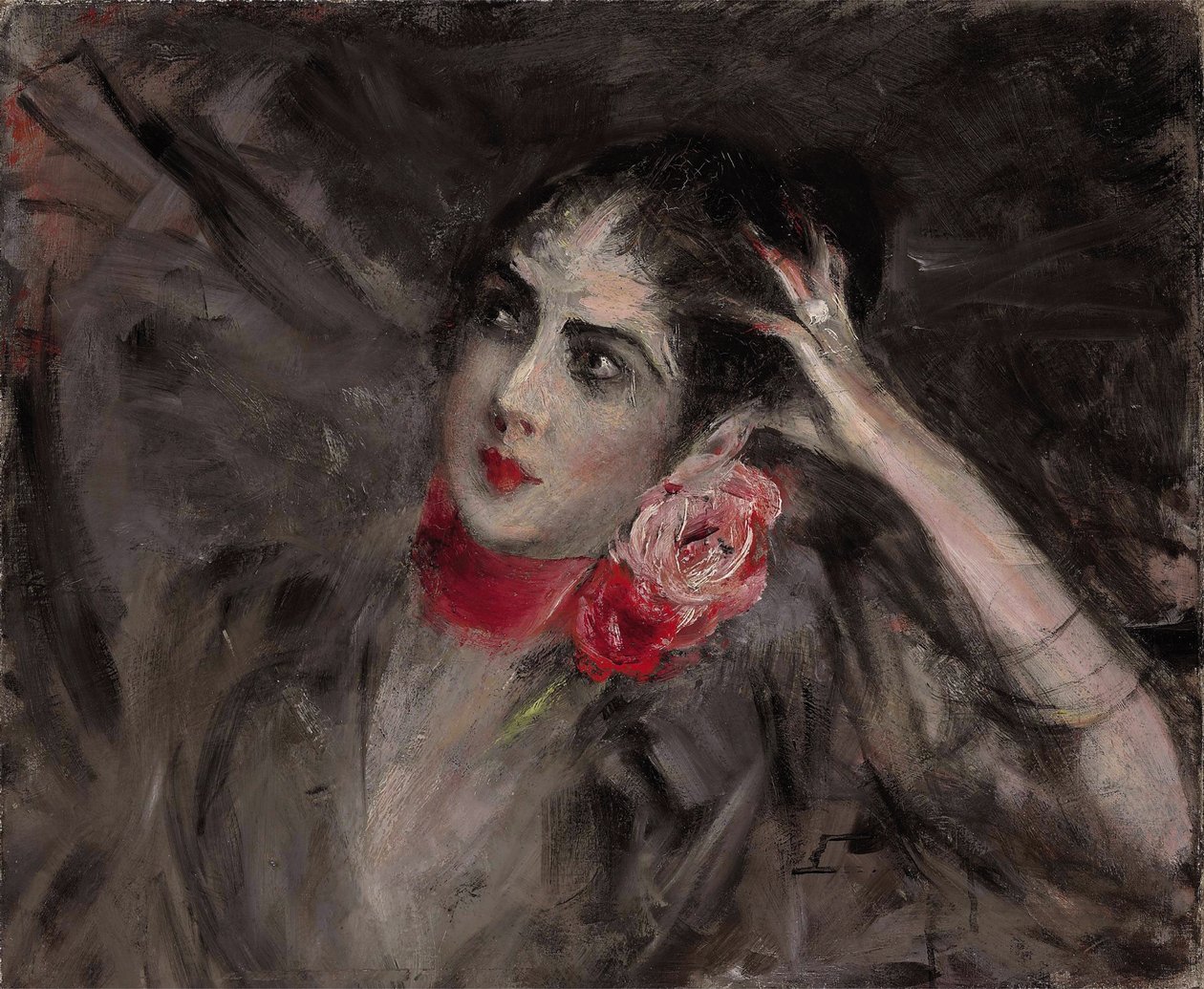 Princesa Catherine Radziwill, não Katarzyna Rzewuska de Giovanni Boldini