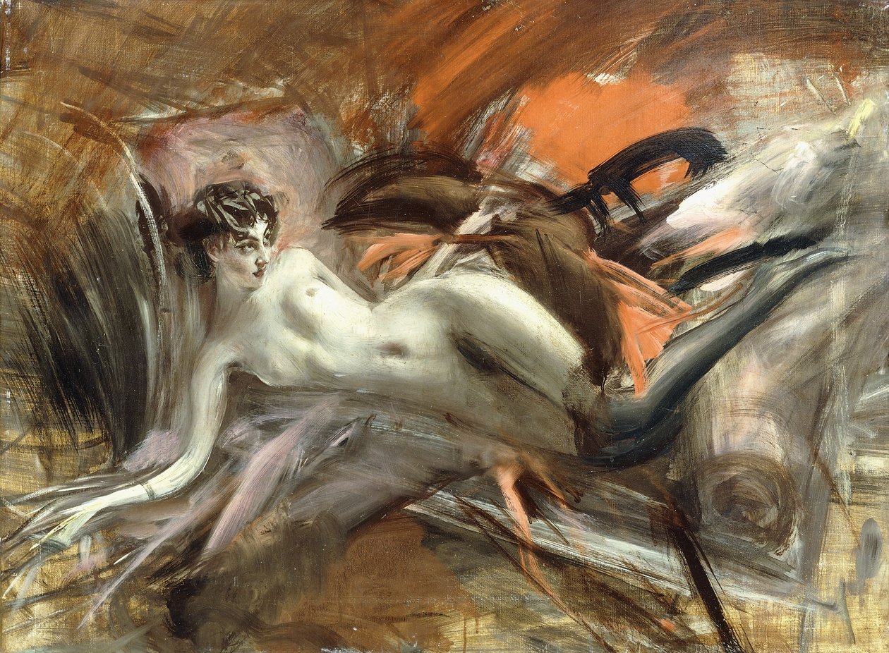 Nu Reclinado, de Giovanni Boldini