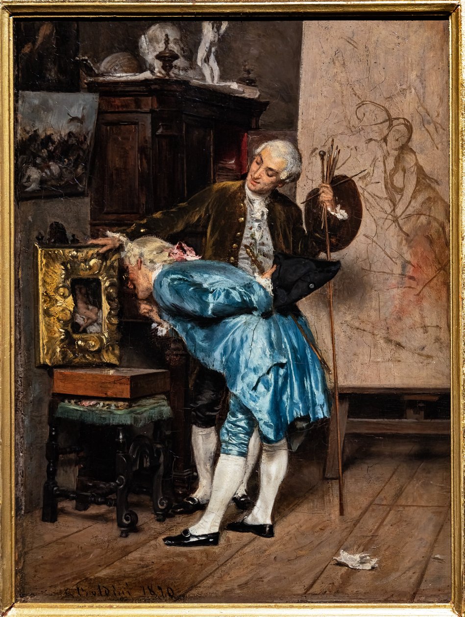 O Amante da Arte de Giovanni Boldini