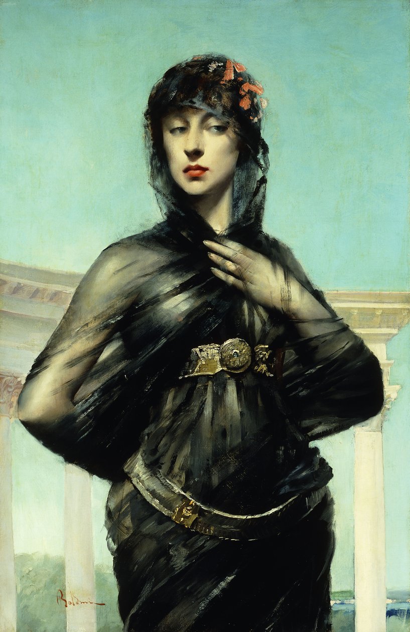 O Véu Negro, de Giovanni Boldini