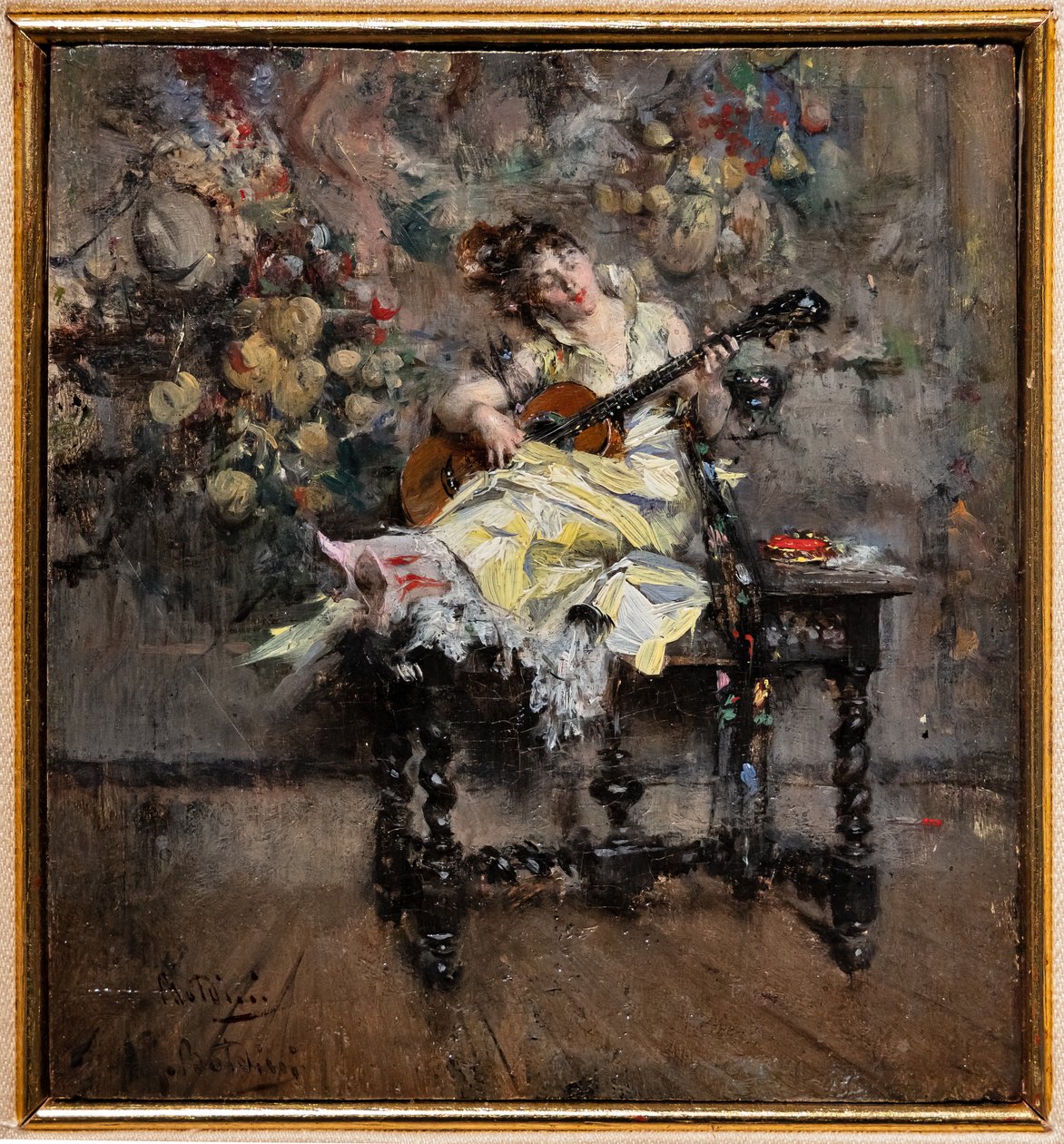 O Guitarrista de Giovanni Boldini