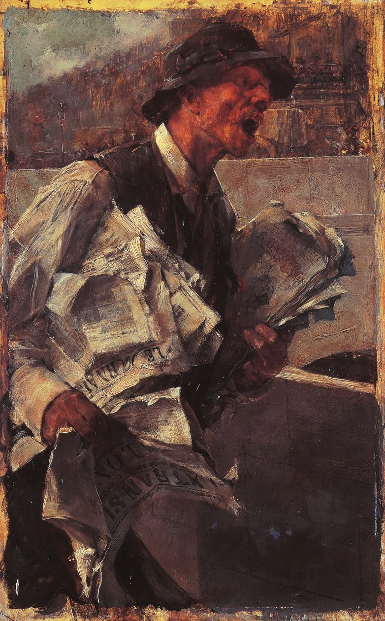 O jornalista parisiense ou O jornalista de Giovanni Boldini