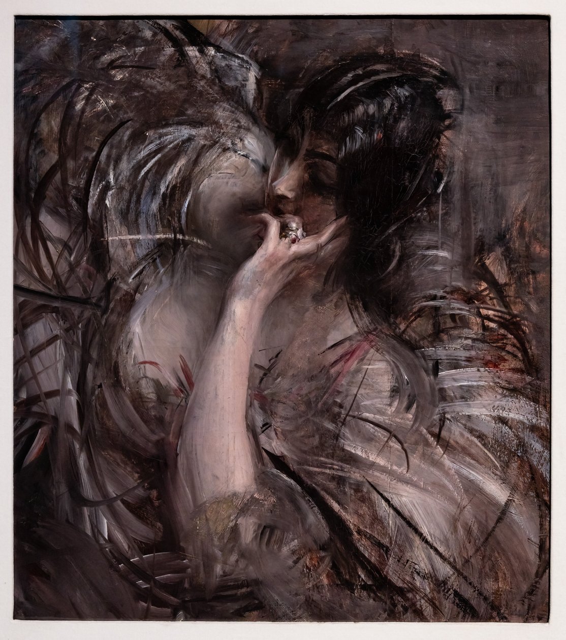 A blusa de voile de Giovanni Boldini