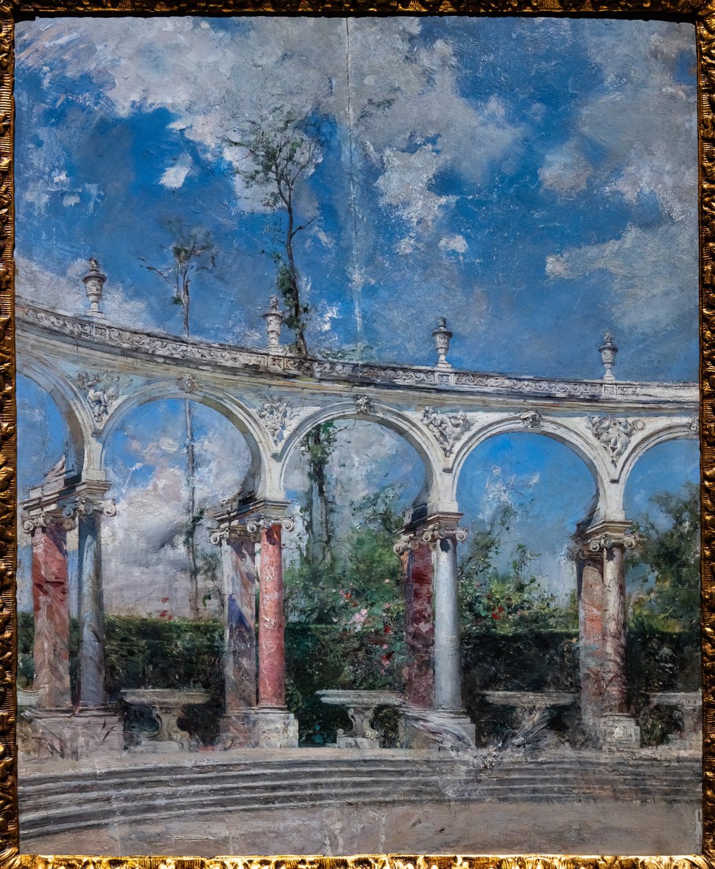 A colunata em Versalhes de Giovanni Boldini