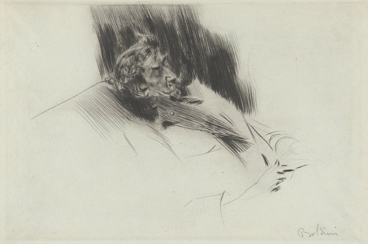 Assobiador dormindo de Giovanni Boldini