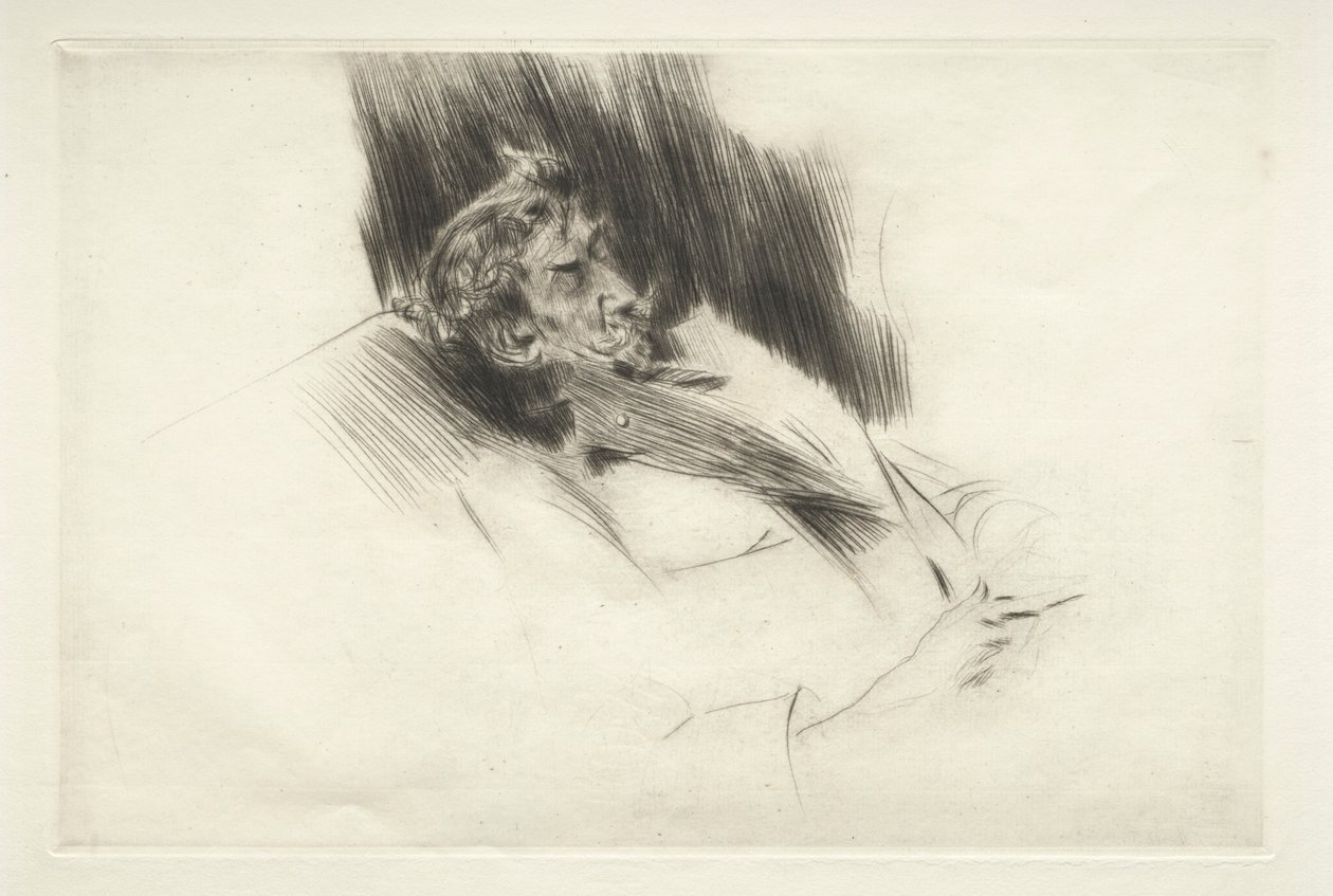 Assobiador adormecido, 1897. de Giovanni Boldini